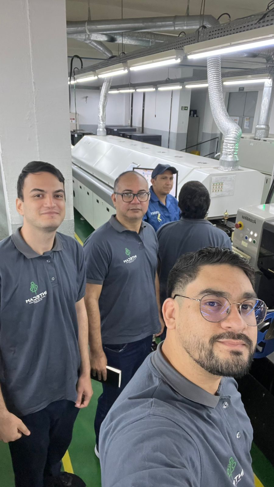 Linha SMT - Máquinas e Feeder